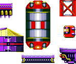 Launch Base Zone Objects - Sonic the Hedgehog 3