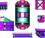 Launch Base Zone Objects (Underwater) - Sonic the Hedgehog 3