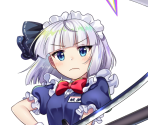 Youmu Konpaku (Shivering Maid Samurai) - Touhou LostWord