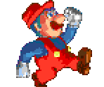 Mario (1990 Nintendo Calendar Pixel Art) - Mario Customs