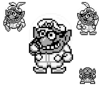 Space Suit Wario (Mario Land 2-Style) - Wario Customs