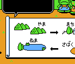 Map Screen - Kero Kero Keroppi no Daibouken 2: Donuts Ike ha Oosawagi! (JPN)