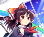 Reimu Hakurei (Carefree Class Representative) - Touhou LostWord