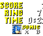 HUD - Sonic Hayai (Hack, Demo)
