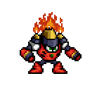 Magma Man (Wily Wars-Style) - Mega Man Customs