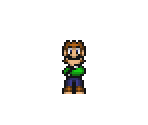 Luigi (Hatless) - Mario Customs