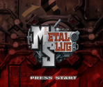 Title Screen - Metal Slug 3D