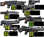 Weapon Icons - Metal Slug 3D