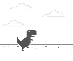 Foregrounds and Backgrounds - Google Dinosaur Run Game