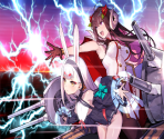 "Support me!" - Azur Lane: Crosswave