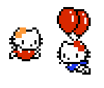 Hello Kitty & Mimmy - Hello Kitty World (JPN)