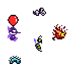 Enemies - Balloon Kid