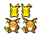 Pikachu & Raichu - Pokémon Mystery Dungeon: Explorers of Sky