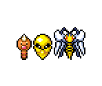 Weedle, Kakuna, & Beedrill - Pokémon Mystery Dungeon: Explorers of Sky