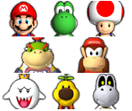 Minigame Instructions Icons - Mario Party 9