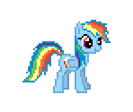 Rainbow Dash (Gamescom Time Trials) - Mari0