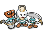 Overworld NPCs - Cuphead: Don't Deal With the Devil!