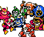 Robot Masters - Rockman 20XX - Tatakae! Team Shachi / Mega Man 20XX - Go! Team Shachi!