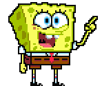 SpongeBob (SuperSponge PS1 NPC-Style) - SpongeBob SquarePants Customs
