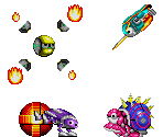 Badniks (Sonic 4, Genesis-Style) - Sonic the Hedgehog Customs