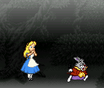 Start Area (Black and White) - Alice no Paint Adventure (JPN)