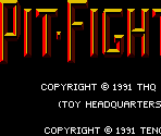 Title & Game Over Screens - Pit-Fighter