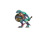 Lizardman - Castlevania: Order of Ecclesia