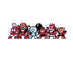 Mega Man 1 Robot Masters (NES, Enhanced) - Mega Man Customs