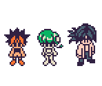 Overworld Characters - Rokumon Tengai Mon Colle Knight GB (JPN)