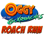 "Roach Run" Logo (Unused) - Oggy 3D Run