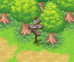 Hidden Leaf Forest (Konoha) - Naruto: Path of the Ninja 2