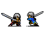 Dante & Vergil (Final Fantasy 6-Style) - Devil May Cry Customs