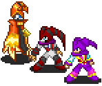 NiGHTS, Reala, & Jackle (Fire Emblem GBA-Style) - NiGHTS Customs
