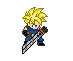 Cloud (Dragon Ball Z: Legendary Super Warriors-Style) - Final Fantasy 7 Customs