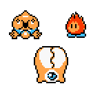 Enemies (Kirby Canvas Curse, Kirby's Adventure-Style) - Kirby Customs