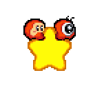 Waddle Dee & Waddle Doo (Kirby Advance-Style, Expanded) - Kirby Customs
