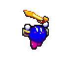 Meta Knight (Maskless, Kirby Advance-Style) - Kirby Customs