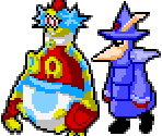 MagicMan.EXE & ColorMan.EXE - Mega Man Battle Network Customs