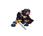 Marth (Mega Man Zero-Style) - Super Smash Bros. Customs