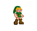 Young Link (Mega Man Zero-Style) - The Legend of Zelda Customs