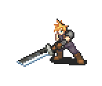Cloud (Fire Emblem GBA-Style) - Final Fantasy 7 Customs