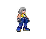 Riku (Mega Man Zero-Style) - Kingdom Hearts Customs