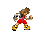 Sora (Mega Man Zero-Style) - Kingdom Hearts Customs