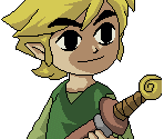 Toon Link (Pixel Art) - The Legend of Zelda Customs