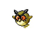 #163 Hoothoot - Pokémon Generation 2 Customs