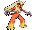 #257 Blaziken - Pokémon Customs