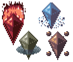 Elemental Crystals (Tales of the World-Style) - Super Mario RPG Customs