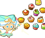 Cream Puff Cookie (Starpath Conjurer) - Cookie Run: OvenBreak
