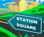 Station Square Cutscene - Sonic X (Leapster)