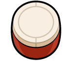 In-game Taiko Drum - Taiko no Tatsujin: V Version